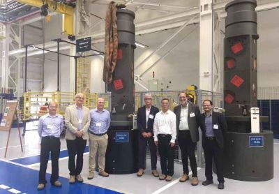 Executivos do consórcio de Libra